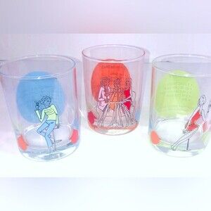Luminarc BarWare - 3 Girls Night Out -Double Old Fashioned Glasses